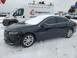 Vehiculos salvage en venta de Copart Woodhaven, MI: 2016 Chevrolet Malibu LT