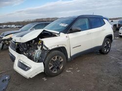 Salvage cars for sale at Assonet, MA auction: 2018 Jeep Compass Trailhawk