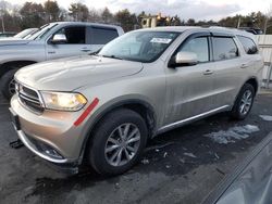 Salvage cars for sale at Exeter, RI auction: 2014 Dodge Durango Limited