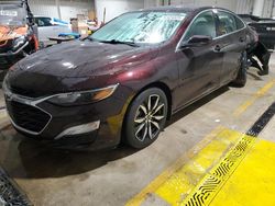 Salvage cars for sale from Copart York Haven, PA: 2021 Chevrolet Malibu RS