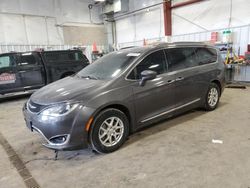 Salvage cars for sale at Mcfarland, WI auction: 2020 Chrysler Pacifica Touring L