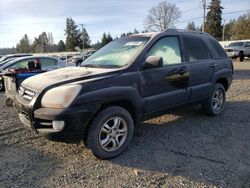 Salvage cars for sale at Graham, WA auction: 2008 KIA Sportage EX