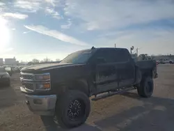 Salvage trucks for sale at Des Moines, IA auction: 2015 Chevrolet Silverado K1500 LT