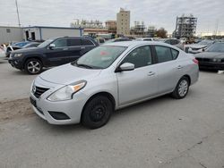 Salvage cars for sale at New Orleans, LA auction: 2017 Nissan Versa S