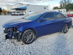 Salvage cars for sale at Opa Locka, FL auction: 2015 Toyota Camry LE