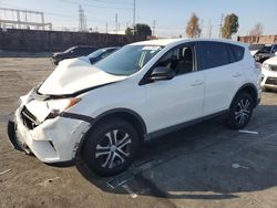 Salvage cars for sale from Copart Wilmington, CA: 2017 Toyota Rav4 LE