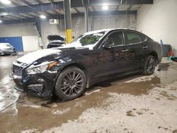 Salvage cars for sale at Chalfont, PA auction: 2016 Infiniti Q70 3.7