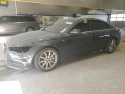 Salvage cars for sale at Sandston, VA auction: 2017 Audi A6 Premium Plus