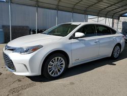 Carros salvage a la venta en subasta: 2018 Toyota Avalon Hybrid