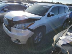 Salvage cars for sale at Ham Lake, MN auction: 2015 Toyota Highlander Limited