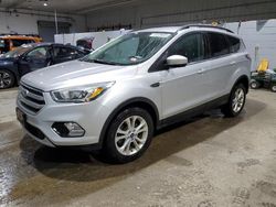 Salvage cars for sale at Candia, NH auction: 2017 Ford Escape SE