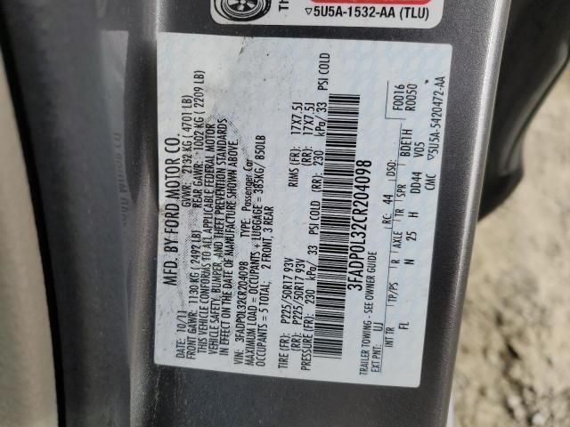 2012 Ford Fusion Hybrid