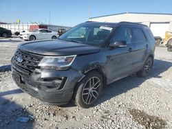 Ford salvage cars for sale: 2017 Ford Explorer Sport