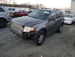 Salvage cars for sale at Spartanburg, SC auction: 2011 Ford Escape XLT