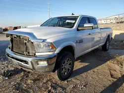 Salvage trucks for sale at Farr West, UT auction: 2014 Dodge 3500 Laramie