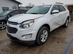 Salvage cars for sale at Pekin, IL auction: 2016 Chevrolet Equinox LT