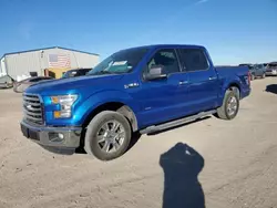 Salvage cars for sale from Copart Amarillo, TX: 2016 Ford F150 Supercrew