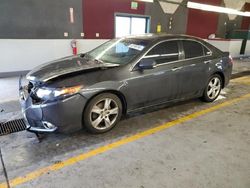 Salvage cars for sale at Dyer, IN auction: 2012 Acura TSX Tech