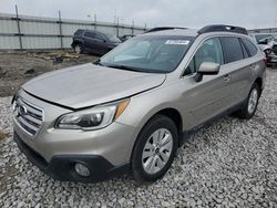 SUV salvage a la venta en subasta: 2016 Subaru Outback 2.5I Premium