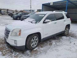 Salvage cars for sale at Colorado Springs, CO auction: 2017 GMC Terrain SLT