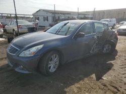 Salvage cars for sale at Laurel, MD auction: 2011 Infiniti G37