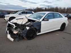 Salvage cars for sale at Brookhaven, NY auction: 2015 Mercedes-Benz E 350 4matic