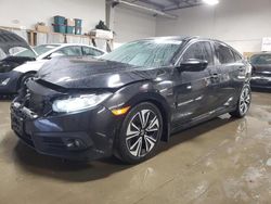 Salvage cars for sale at Elgin, IL auction: 2018 Honda Civic EX