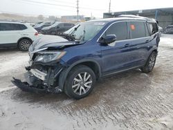 Salvage cars for sale at Colorado Springs, CO auction: 2019 Honda Pilot EX