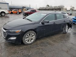 Chevrolet salvage cars for sale: 2021 Chevrolet Malibu LT