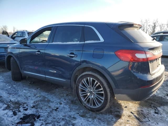 2017 Lincoln MKX Reserve