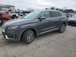 Salvage cars for sale at Florence, MS auction: 2019 Lincoln Nautilus Select