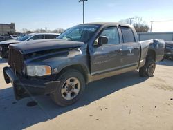 Salvage cars for sale at Wilmer, TX auction: 2004 Dodge RAM 2500 ST