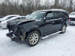 Vehiculos salvage en venta de Copart Ontario Auction, ON: 2017 Ford Expedition Limited