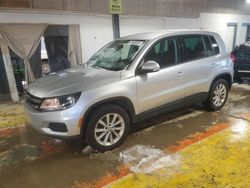 Salvage cars for sale at Indianapolis, IN auction: 2014 Volkswagen Tiguan S