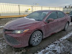 Salvage cars for sale at auction: 2018 Toyota Camry LE