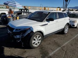 Salvage cars for sale at Van Nuys, CA auction: 2017 Land Rover Range Rover Evoque SE