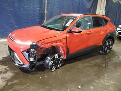 Salvage cars for sale at Woodhaven, MI auction: 2024 Hyundai Kona SEL