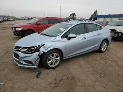 Vehiculos salvage en venta de Copart Woodhaven, MI: 2017 Chevrolet Cruze LT