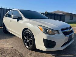 Salvage cars for sale at Houston, TX auction: 2013 Subaru Impreza Premium