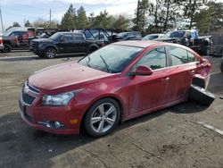 Chevrolet salvage cars for sale: 2012 Chevrolet Cruze LT