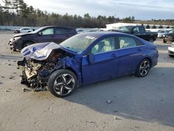 2022 Hyundai Elantra Limited en venta en Windham, ME