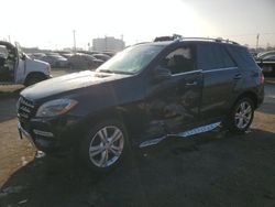 Carros salvage a la venta en subasta: 2013 Mercedes-Benz ML 350