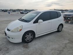 Salvage cars for sale at Arcadia, FL auction: 2007 Honda FIT S