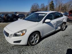 Salvage cars for sale at Concord, NC auction: 2012 Volvo S60 T5