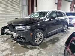 Salvage cars for sale from Copart Ellwood City, PA: 2017 Audi Q7 Premium Plus