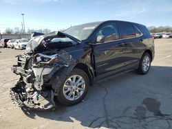 Salvage cars for sale at Fort Wayne, IN auction: 2021 Chevrolet Equinox LT