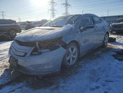 Salvage cars for sale at Elgin, IL auction: 2015 Chevrolet Volt