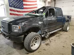 Salvage trucks for sale at Lyman, ME auction: 2006 Ford F350 SRW Super Duty