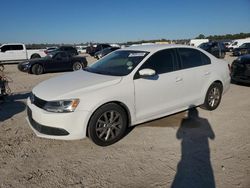 Salvage cars for sale at Houston, TX auction: 2012 Volkswagen Jetta SE