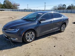 Salvage cars for sale at Newton, AL auction: 2016 Chrysler 200 Limited